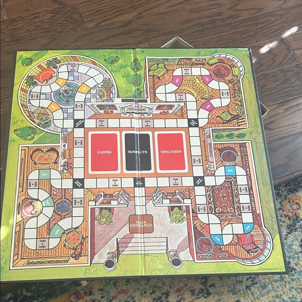 Whodunit Mystery Detective Game Vintage Box - Pink, Purple, Cream Artwork 1972 - Picture 4 of 8